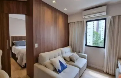 Apartamento flat à venda no edifício mercure são paulo ibirapuera privilege em são paulo-sp
