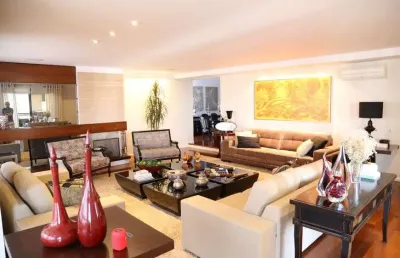 Apartamento para venda com 415 metros quadrados com 4 quartos em cambuí - campinas - sp.