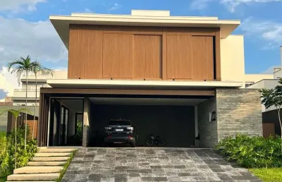 Casa de alto padrão em condomínio à venda, localizada no alphaville dom pedro 2, campinas - sp.