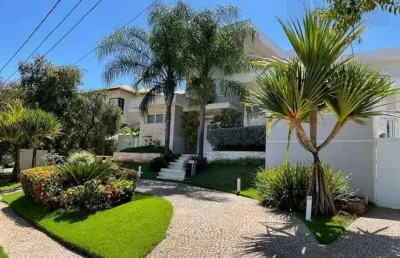 Casa sobrado com piscina à venda no alphaville dom pedro em campinas - sp