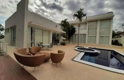 Casa alto padrão à venda no condomínio alphaville campinas - sp.