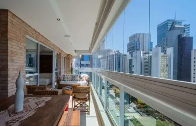 Apartamento para aluguel e venda no cond. edifício uniqueness na cidade monções em são paulo - sp