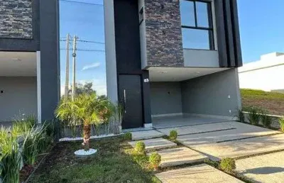 Casa sobrado à venda no condomínio park gran em indaiatuba - sp.