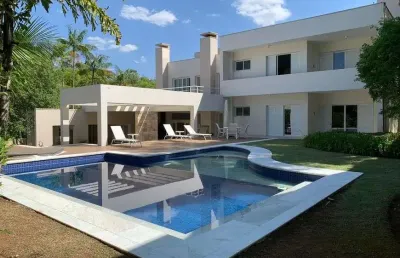 Casa em condomínio fechado com 5 quartos à venda na Avenida Araçá, 100, Loteamento Alphaville Campinas, Campinas