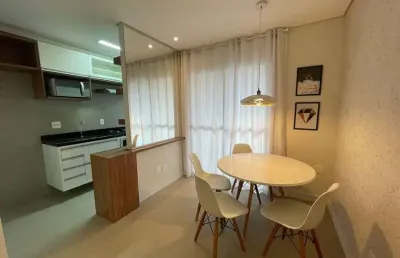 Apartamento semi mobiliado para venda no condomínio urban taquaral em campinas - sp.