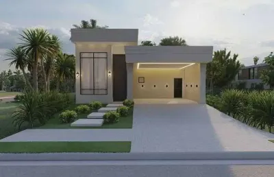 Casa de condomínio térrea à venda no residencial club portinari no parque brasil em paulínia - sp