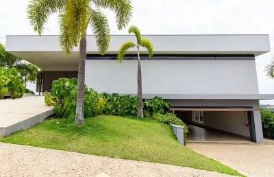 Casa de condomínio alto padrão para venda no condomínio mont blanc residence em campinas - sp.