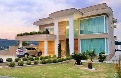 Casa de condomínio para venda possui 539 metros quadrados com 4 quartos em jandira - sp.