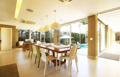 Casa de alto padrão à venda no condomínio páteo santa fé no gramado em campinas - sp.