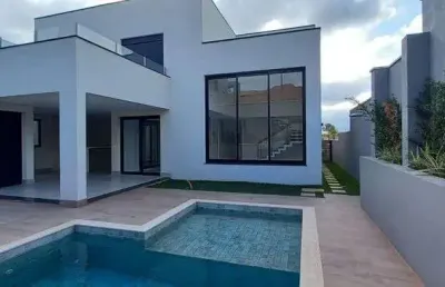 Casa para venda no condominio alphaville dom pedro 3 em campinas - sp.