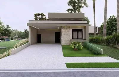 Casa à venda no condomínio club portinari em paulínia-sp
