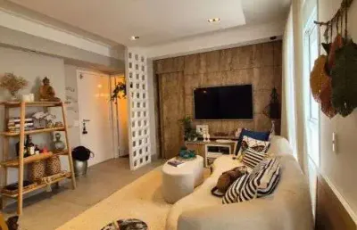 Apartamento luxuoso no condomínio residencial due bairro jardim pau preto em indaiatuba-sp