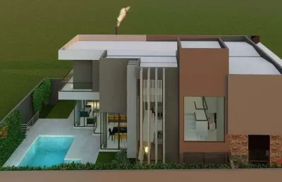 Casa à venda no condominio alphaville dom pedro 3 em campinas -sp.