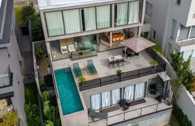 Sobrado de alto padrão à venda no residencial gênesis ii em alphaville em santana de parnaíba - sp