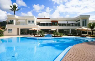 Casa alto luxo para venda no condomínio costa verde em tabatinga - sp.