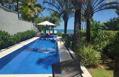 Casa alto padrão à venda no condomínio villa de juquehy em são sebastião em são paulo.