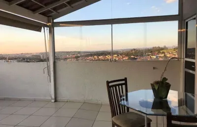 Cobertura à venda no condomínio spazio confiance em jardim antonio von zuben campinas - sp.