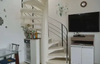 Apartamento duplex à venda no conjunto residencial varandas em cibratel 2 na cidade de itanhaém - sp
