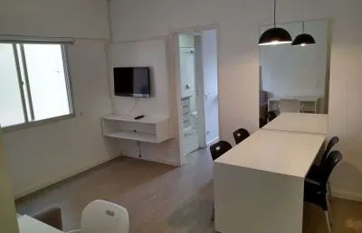 Apartamento mobiliado para venda no condomínio santos dumont no cambuí em campinas - sp