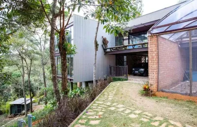 Casa de condomínio para venda com 600 metros quadrados com 4 quartos em itaipava - petrópolis - r.j