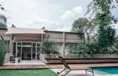 Casa de condomínio para venda possui 416 metros quadrados com 4 quartos em tamboré - barueri - sp
