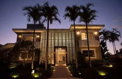 Casa de luxo à venda em jurerê internacional em florianópolis / litoral sul floripa