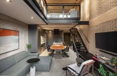 Loft duplex alto padrão à venda no condomínio loft são paulo v em pinheiros em são paulo - sp
