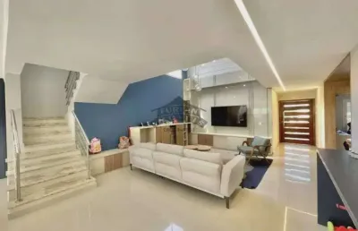 Casa sobrado alto padrão à venda no condomínio são paulo ii no são paulo ii em cotia - sp