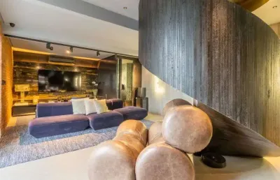 Apartamento duplex alto padrão à venda no condomínio edifício ciragan em são paulo - sp