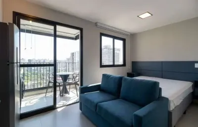 Apartamento à venda no condomínio studio vitta campo belo em campo belo em são paulo - sp