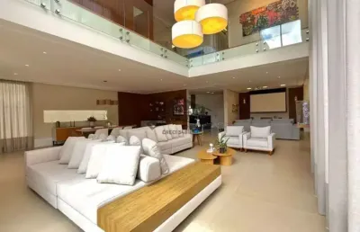 Casa sobrado alto padrão à venda no condomínio nova higienópolis no jardim do golf i em jandira - sp