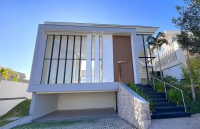 Casa sobrado de luxo no condomínio mont blanc résidence em campinas - sp