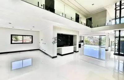 Casa sobrado alto padrão à venda no condomínio são paulo ii no são paulo ii em cotia - sp