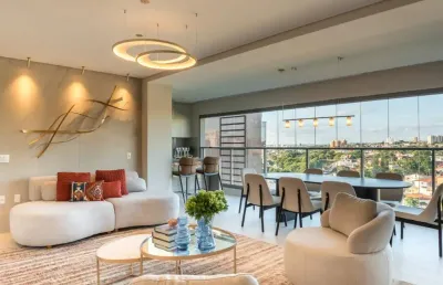 Apartamento alto padrão para locação no condomínio alenza no cambuí em campinas - sp.