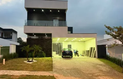 Casa sobrado de alto padrão à venda no condomínio alphaville castello em itu - sp