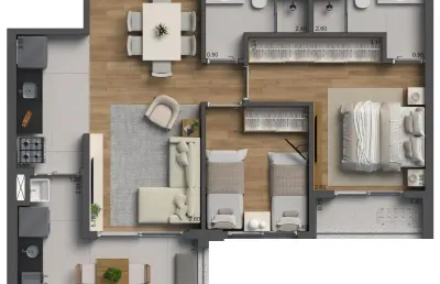 Apartamento alto padrão à venda no condomínio villa pio no alto da lapa em são paulo - sp