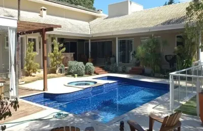 Casa de alto padrão à venda no residencial shangrilá no parque xangrilá em campinas - sp