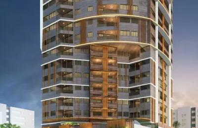Apartamento alto padrão à venda no condomínio atrium em ponta verde em maceió - al