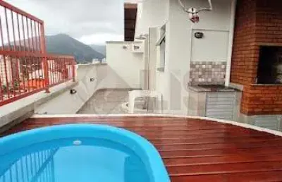 Cobertura / penthouse à venda 3 quartos, 2 suites, 2 vagas, 137.73m², martim de sá, caraguatatuba - sp