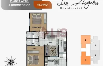 Lançamento em porto novo com varanda gourmet, 2 dormitórios (suíte e closet)