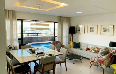 Apartamento no condomínio residencial fontes de montnjuc