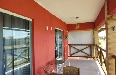 Apartamento duplex para aluguel, 2 quartos, 1 suíte, abaís - estância/se