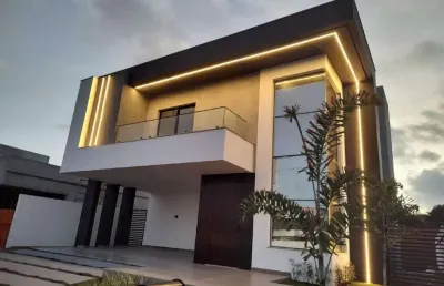 Casa duplex à venda, 4 quartos, 4 suítes, 4 vagas, alphaville - barra dos coqueiros/se