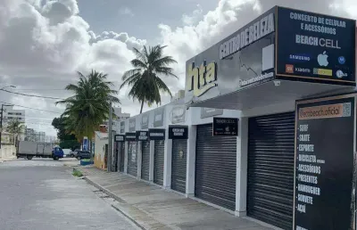 Ponto comercial novo com localização estratégica e com grande potencial de sucesso para seu negócio.