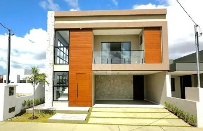 Casa em condominio para aluguel, 3 quartos, 3 suítes, 2 vagas, zona de expansão (olhos d'agua) - barra dos coqueiros/se