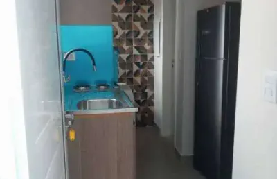 Flat para aluguel possui 35 metros quadrados com 1 quarto