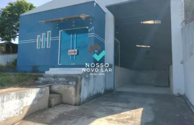 Aluga-se ou vende barracão excelente em são josé dos pinhais com 391,00 m² - boneca do iguaçu.