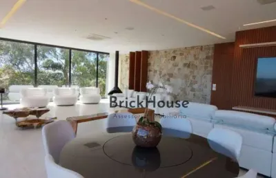 Casa com 5 dormitórios à venda, 800 m² por r$ 10.000.000,00 - vila da mata golf club - são roque/sp