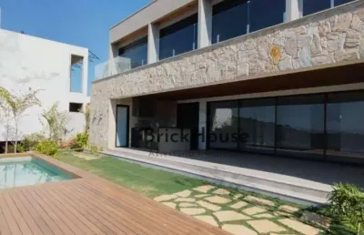 Casa com 4 dormitórios à venda, 396 m² por r$ 5.000.000,00 - vila da mata golf club - são roque/sp