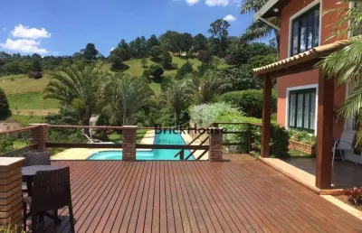 Casa com 3 dormitórios para alugar, 350 m² por r$ 15.000/mês - quebec ville - são roque/sp